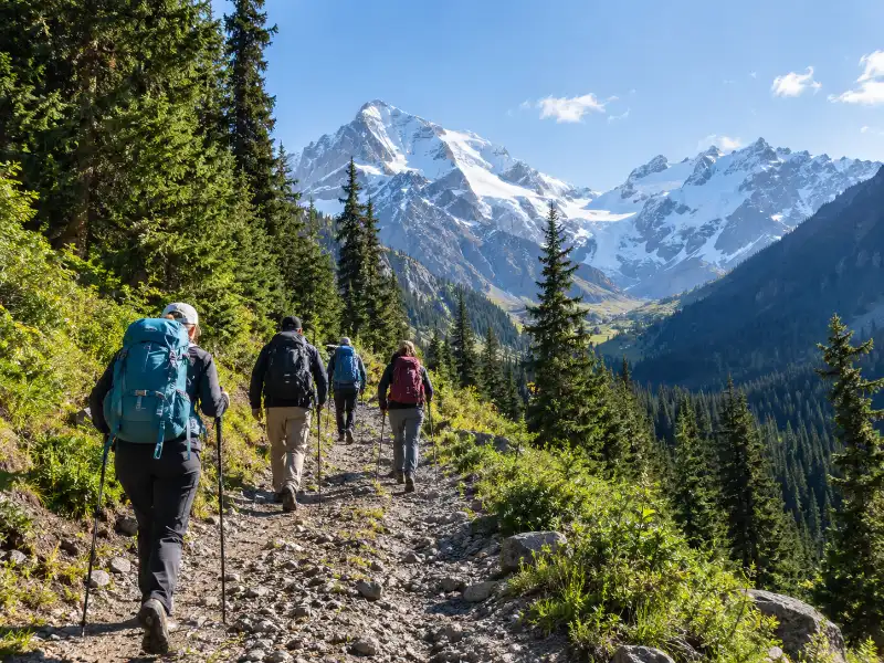 Geführte Wanderung zum Großen Almaty-See